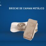 Broche de Caiman Metálico Económico