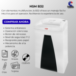 Destructora de papel | HSM-B32