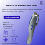 Detector de Billetes Falsos/ Modelo TM10