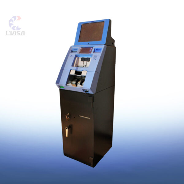 KDL 100 Kiosco - Máquina de depósito de gran capacidad, diseñado para empresas que manejan grandes cantidades de efectivo