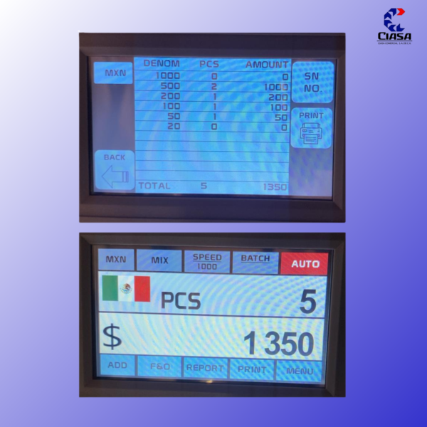 Procesa todos los billetes en circulación con precisión y eficiencia CDM-942 - Imagen 3