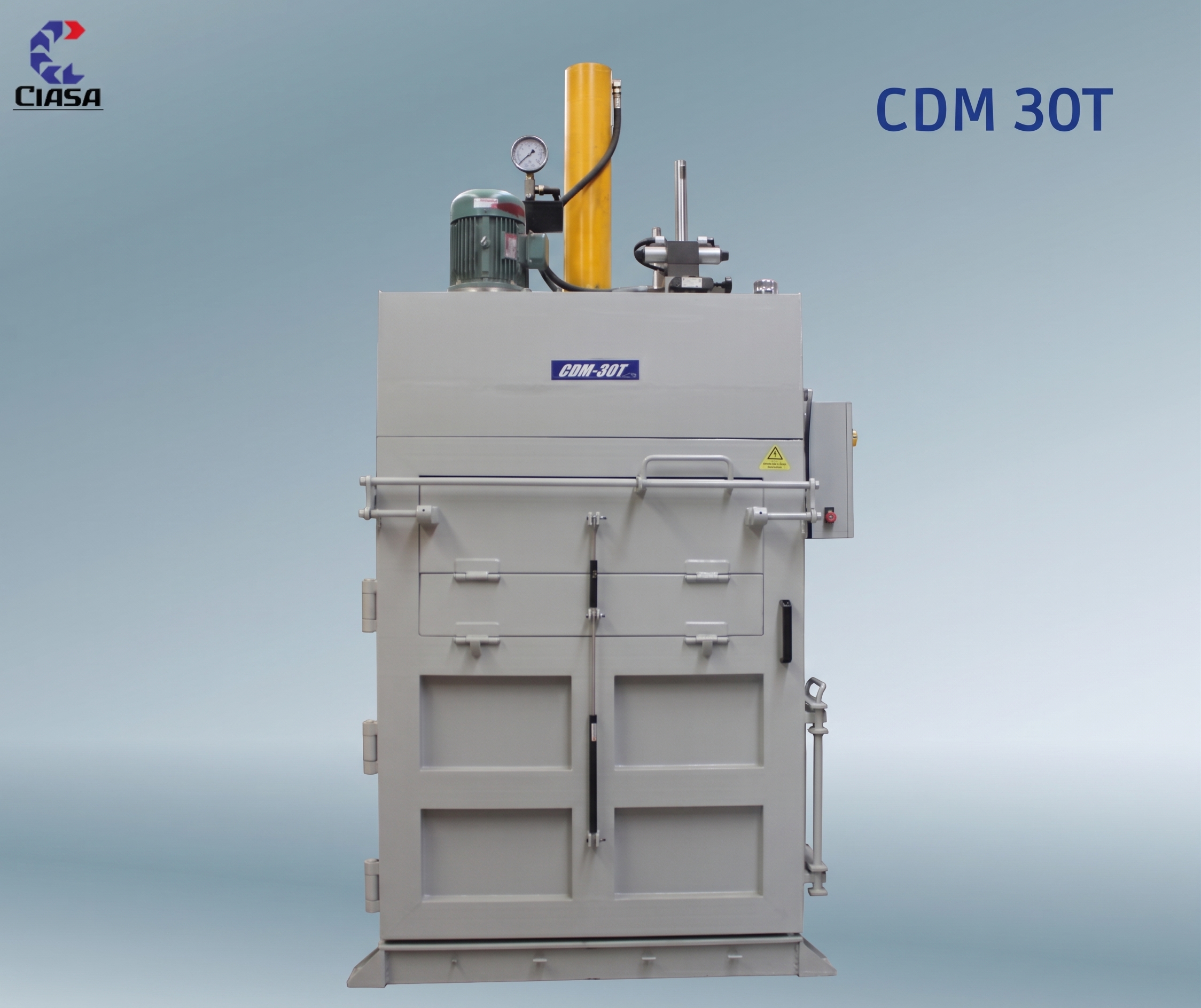CDM 30T Compactadora Vertical CDM 30T - Alta Compresión, Segura y de Fácil Uso - Imagen 1